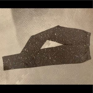 Gap kids sparkle leggings size: 10, black